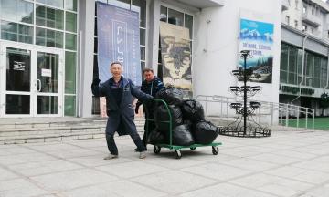 В Национальном музее Бурятии прошел субботник