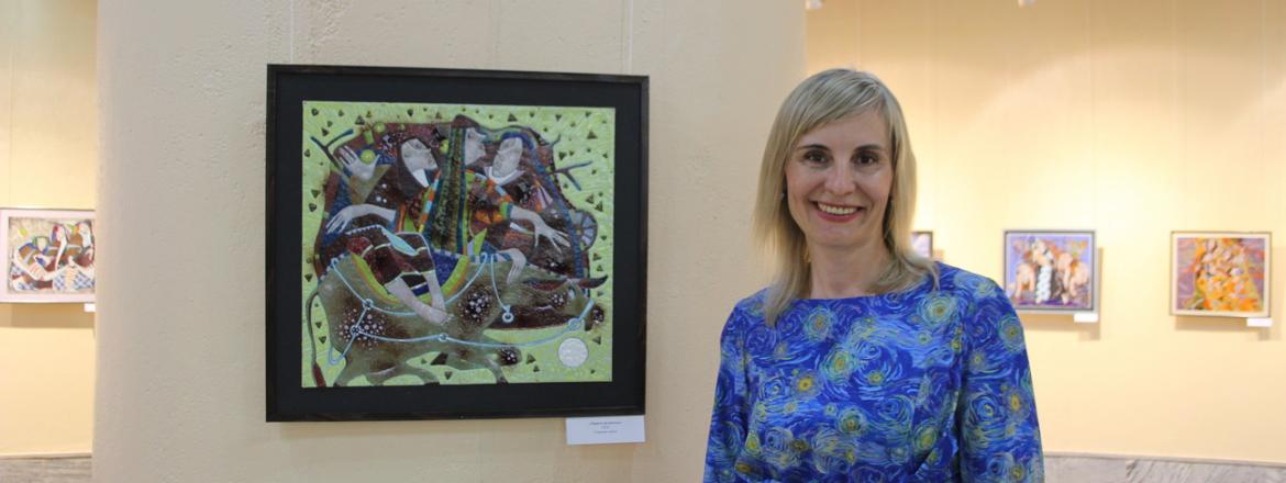 Директор музея изобразительных искусств г. Комсомольска-на-Амуре о выставке своего земляка в Бурятии