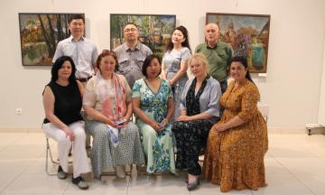 В музее прошла творческая встреча с московскими художницами