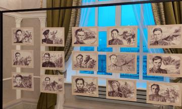 Выставку графических портретов Солбона Лыгденова покажут в музее