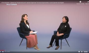 Интервью директора Национального музея Бурятии Татьяны Бороноевой на канале Якутия24