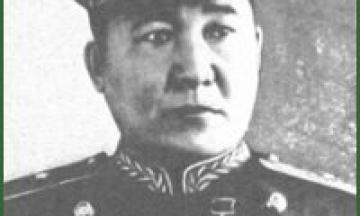 3 августа – исполняется 120 лет со дня рождения Героя Советского Союза, генерал-майора Балдынова