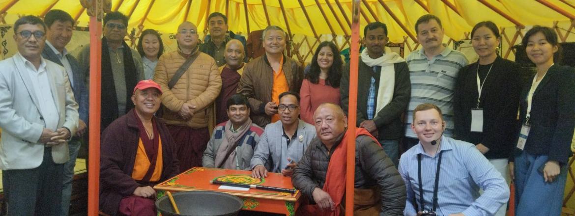 Великие ламы, ученые из разных стран посетили музей