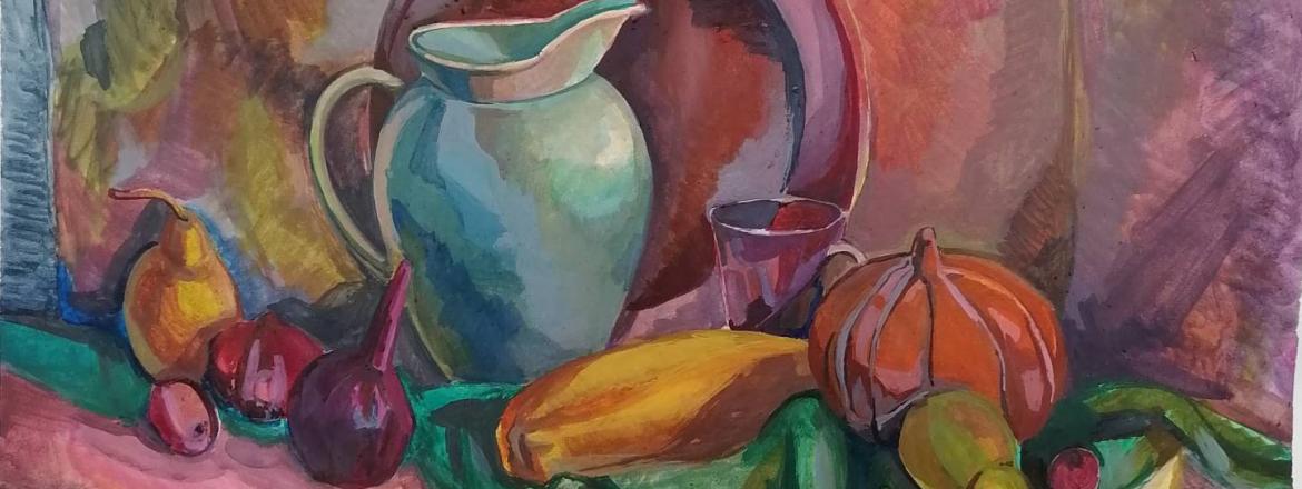 «Осенний вернисаж». Выставка творческих работ, обучающихся Детской художественной школы им. Р.С. Мэрдыгеева