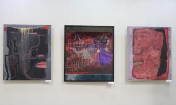 В Художественном музее им. Ц.С. Сампилова открылась выставка Александра Ишигенова «Порталы»