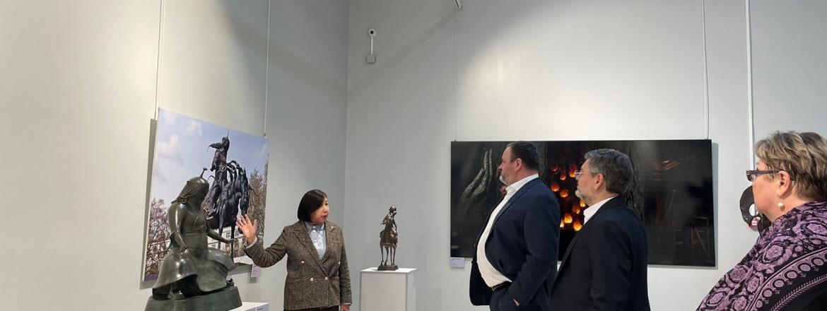 Министр труда и социальной защиты Антон Котяков посетил Национальный музей Бурятии