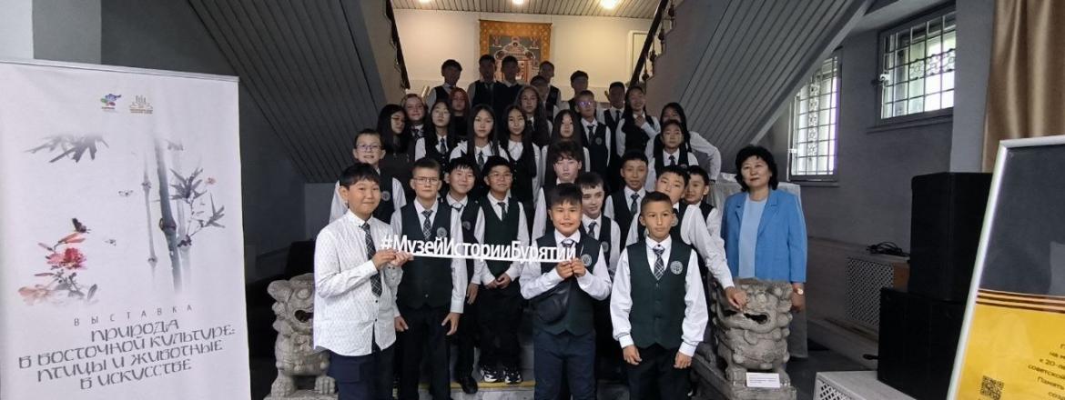 Первыми в новом учебном году! Учащиеся 6 класса погрузились в историю Бурятии!