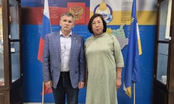 Герой России Вячеслав Бочаров посетил Музей истории Бурятии им. М.Н. Хангалова